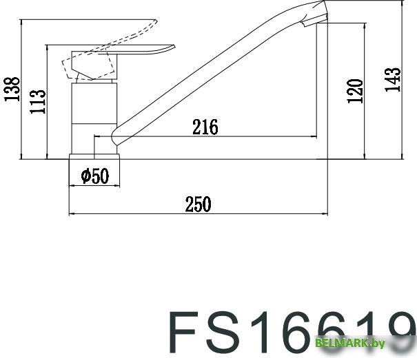 Смеситель Fmark FS16619 - фото2