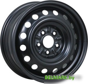 Штампованные диски TREBL LT2883D 16x6" 5x139.7мм DIA 108.6мм ET 22мм Black - фото