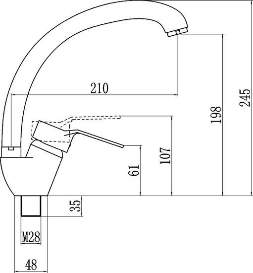 Смеситель Fmark FM4163 - фото2