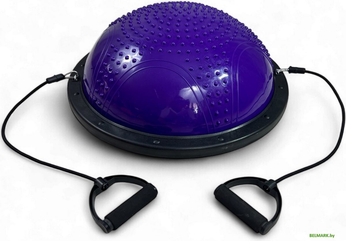 Балансир Calviano Bosu Ball 58 см (фиолетовый) - фото2