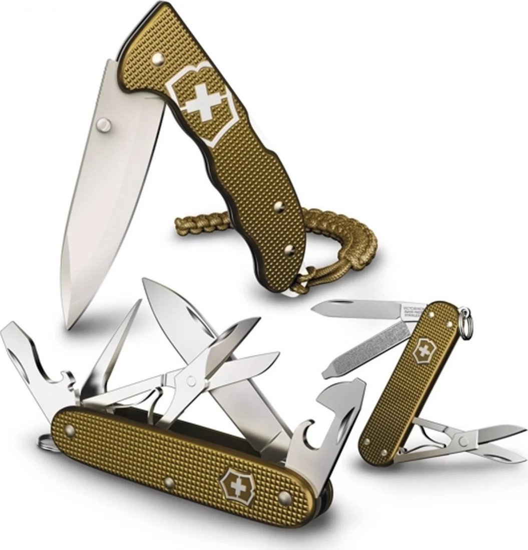 Мультитул Victorinox Classic SD Alox LE 2024 0.6221.L24 (коричневый) - фото2