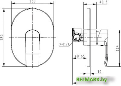 Смеситель Kaiser Aurora 67177 (хром) - фото2
