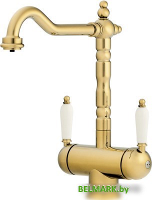 Смеситель Omoikiri Amagasaki-G (золотой) - фото