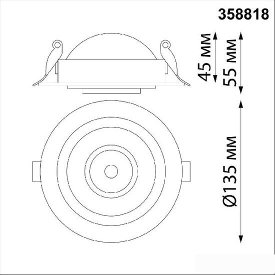 Спот Novotech Gesso 358818 - фото2