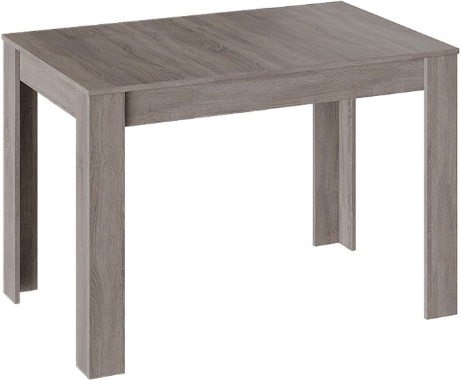 Кухонный стол Трия Ганновер тип 1 (дуб сонома трюфель) - фото