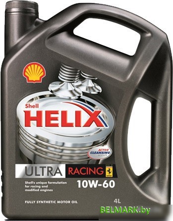 Моторное масло Shell Helix Ultra Racing 10W-60 4л - фото