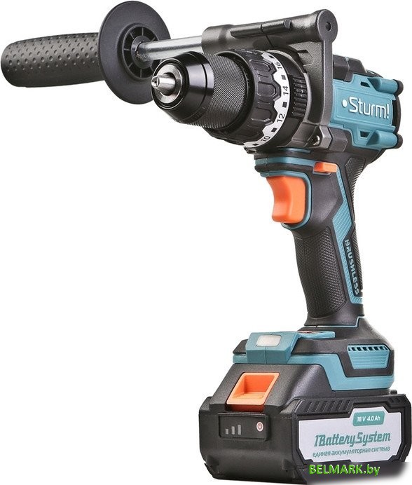 Ударная дрель-шуруповерт Sturm CD1655BLI (с 1-им АКБ, кейс) - фото2