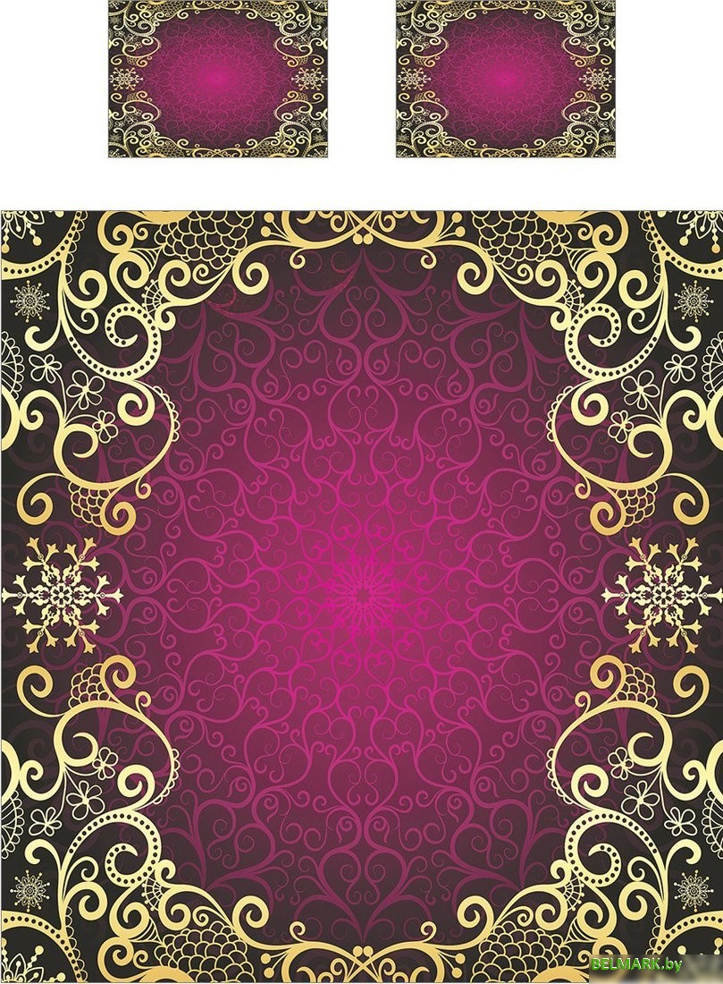 Набор текстиля для спальни Ambesonne Мандала в узоре 220x235 bcsl_33837 - фото