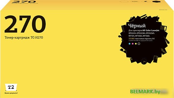Картридж T2 TC-H270 (аналог HP 650A (CE270A)) - фото