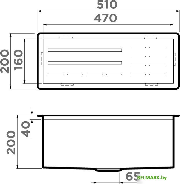 Сушилка для посуды Omoikiri DRY-04 GB 4999128 - фото2