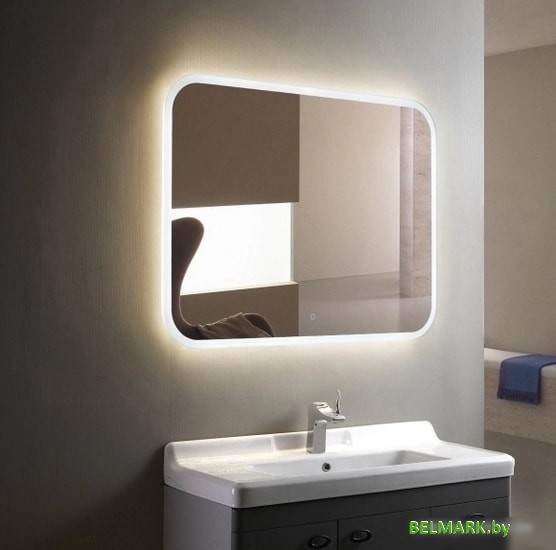 Мебель для ванных комнат Silver Mirrors Зеркало Стив 120х80 LED-00002321 - фото2