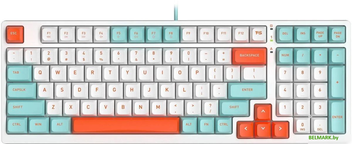 Клавиатура A4Tech Fstyler FS300 Panda Snorkeling - фото2