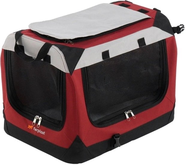 Переноска Ferplast Holiday 8 85724099 (бургундий) - фото2