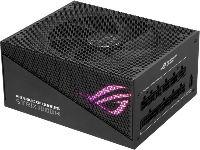 Блок питания ASUS ROG Strix 1000W Gold Aura Edition ROG-STRIX-1000G-AURA-GAMING - фото