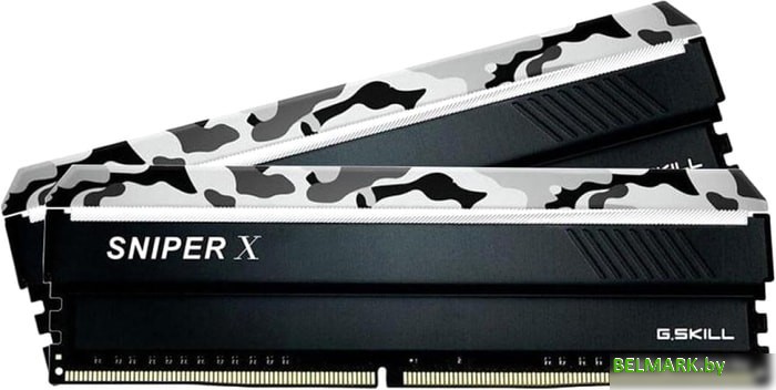 Оперативная память G.Skill Sniper X 2x8GB DDR4 PS4-25600 F4-3200C16D-16GSXWB - фото