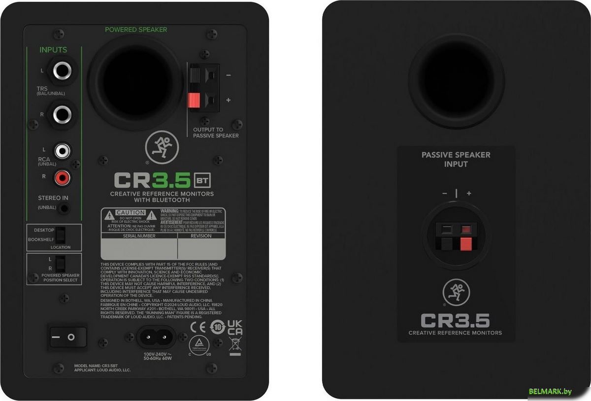 Монитор ближнего поля MACKIE CR3.5BT - фото2