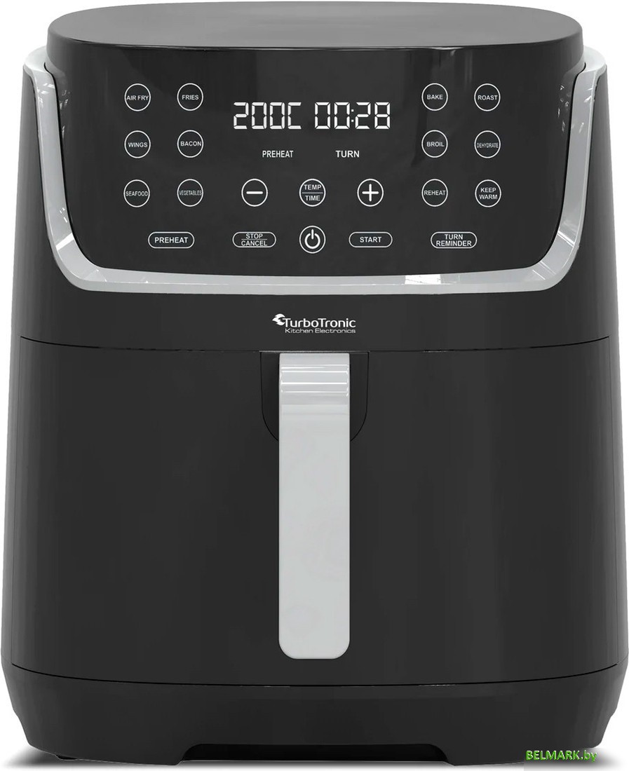 Аэрофритюрница TurboTronic TT-AF13D (черный) - фото
