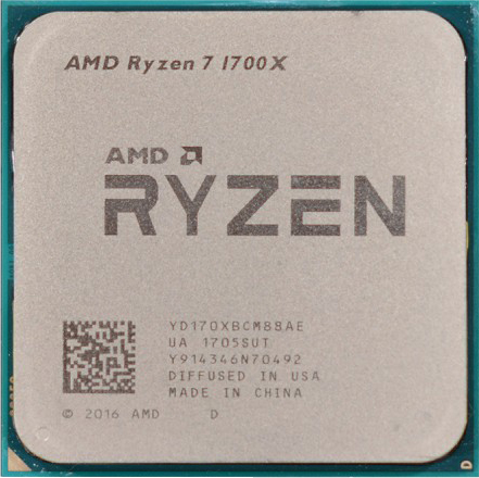 Процессор AMD Ryzen 7 1700X (WOF) - фото