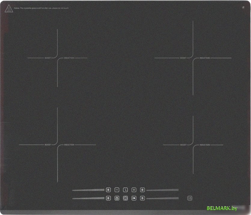 Варочная панель ZorG INO61 (черный матовый) - фото