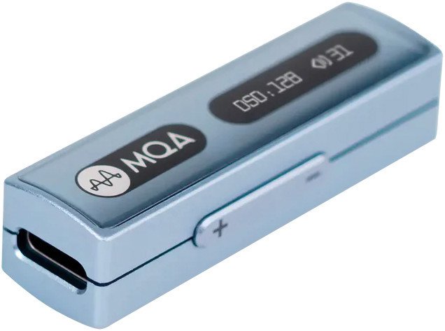 Портативный усилитель HiBy FC3 (с дисплеем, голубой) - фото