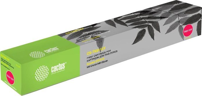 Картридж CACTUS CS-TK8115Y (аналог Kyocera TK-8115Y) - фото