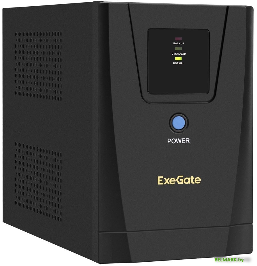 Источник бесперебойного питания ExeGate SpecialPro UNB-1200.LED.AVR.C13.RJ.USB - фото