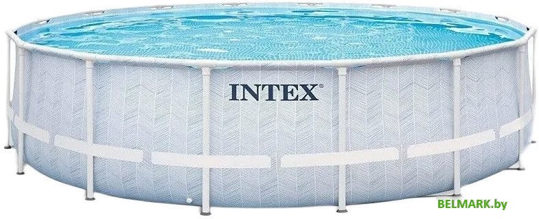 Каркасный бассейн Intex Prism Frame Chevron 26746 (488х122) - фото