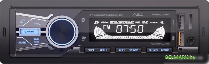 USB-магнитола Aura Fireball-102BT - фото