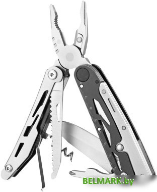 Мультитул Ganzo G304 (серебристый/черный) - фото