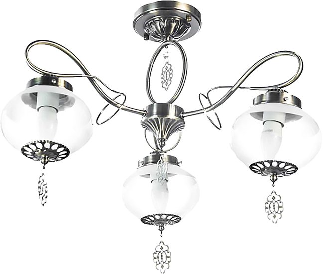 Припотолочная люстра Aitin Pro НПБ GH35178/3 (бронза) - фото