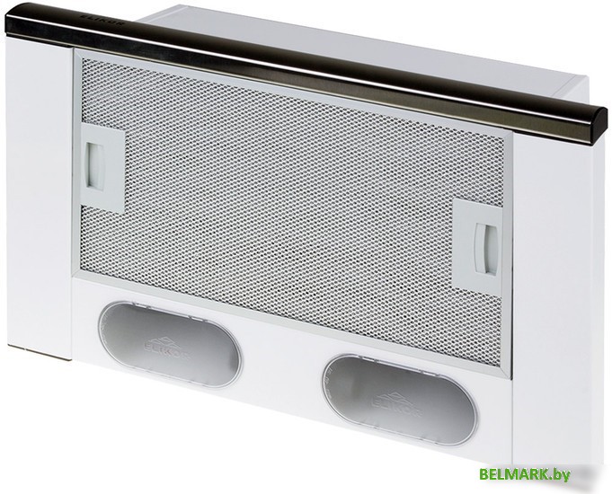 Кухонная вытяжка Elikor Интегра 50П-400-В2Л (белый/нержавеющая сталь) (841328) - фото2