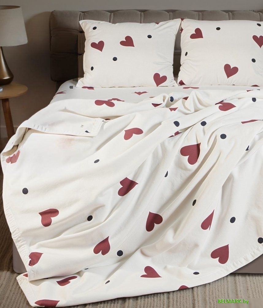 Постельное белье Этель First love Евро 10706941 - фото