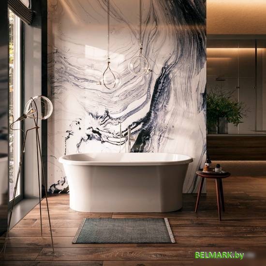 Ванна Polimat Amona 150x75 (отдельностощая, белый) - фото2