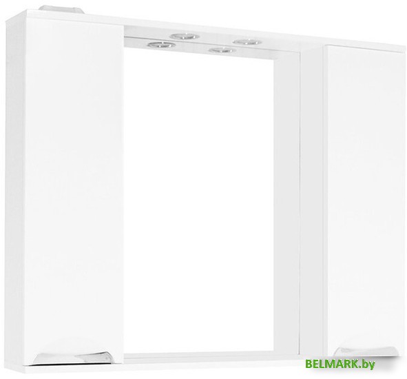 Style Line Шкаф с зеркалом Жасмин 90 (с подсветкой) - фото2