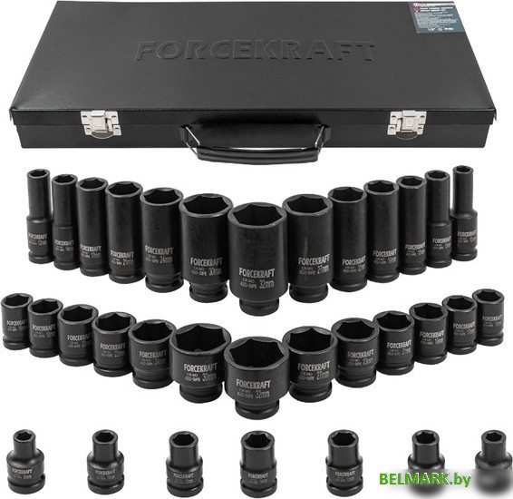 Набор головок слесарных ForceKraft FK-4333-5MPB - фото2