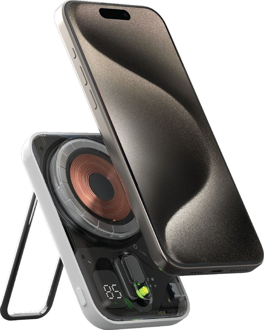 Внешний аккумулятор Momax 1-Power Flow Wireless IP126 5000mAh - фото2