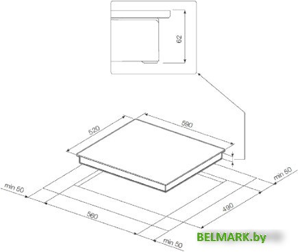 Варочная панель Graude IK 60.1 F - фото2