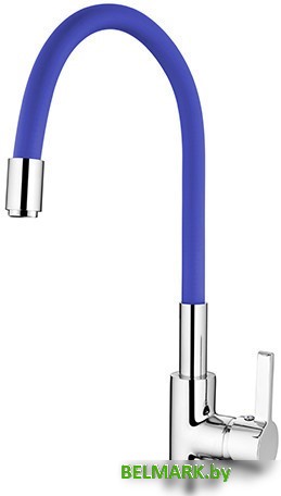 Смеситель Ledeme H98 L4898-6 (синий/хром) - фото