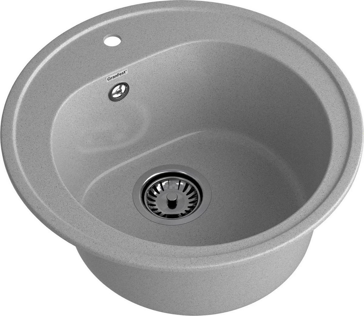 Кухонная мойка GranFest Rondo 510 (серый) - фото2