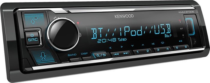 USB-магнитола Kenwood KMM-BT306 - фото2