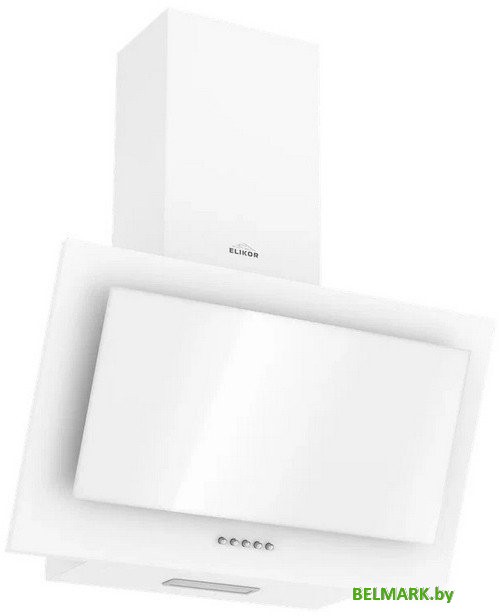 Кухонная вытяжка Elikor Коралл 60П-430-К3Д 266400 (белый/белое стекло) - фото