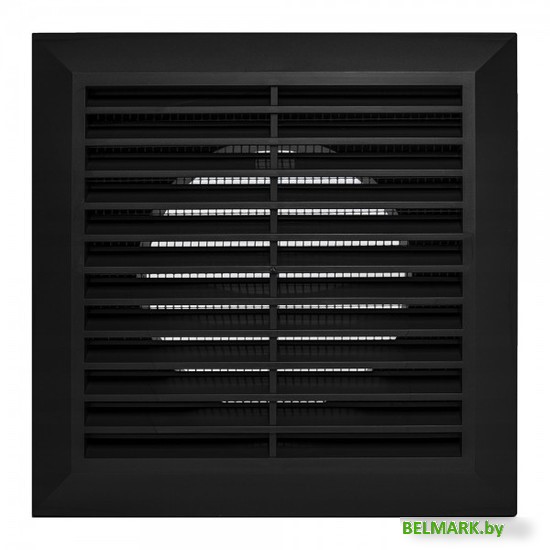 Вентиляционная решетка Awenta Classic T27CZ 20х20/d150 (черный) - фото2