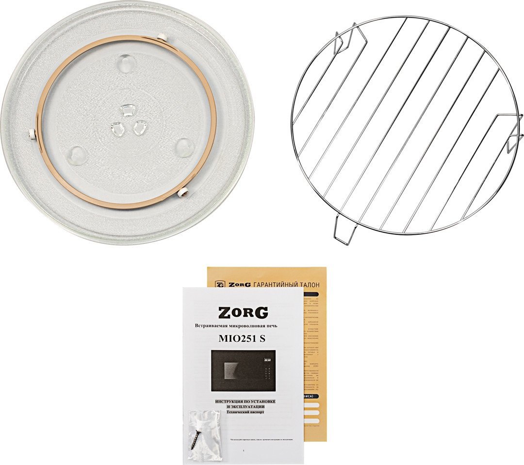 Микроволновая печь ZorG MIO252 S black (черный) - фото2