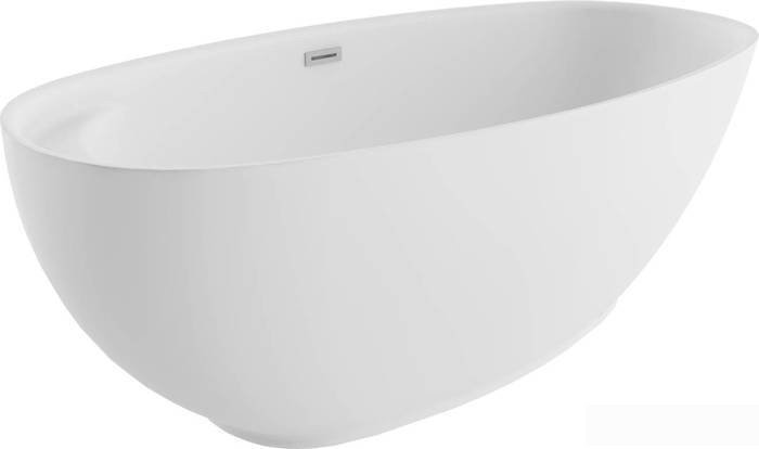 Ванна Polimat Kivi 165x75 (отдельностощая, белый) - фото