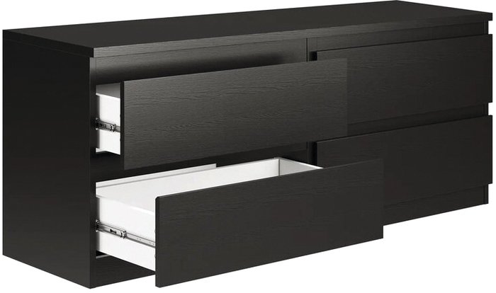 Тумба Mio Tesoro Кастор 4 ящика 2.03.03.100.5 (дуб венге) - фото2