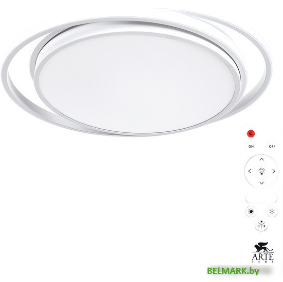 Люстра-тарелка Arte Lamp Sonny A2688PL-1WH - фото