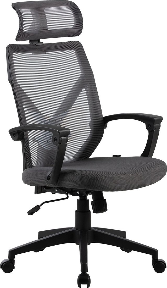 Офисное кресло CACTUS CS-MC414-GY (черный/серый) - фото