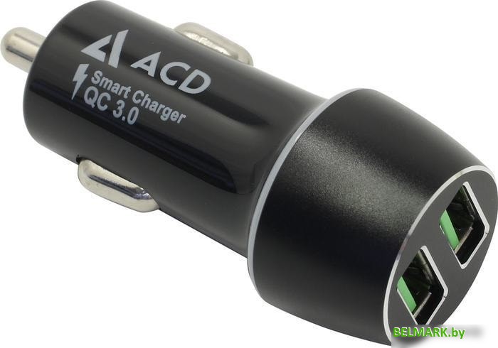 Автомобильное зарядное ACD ACD-С362Q-V1B - фото