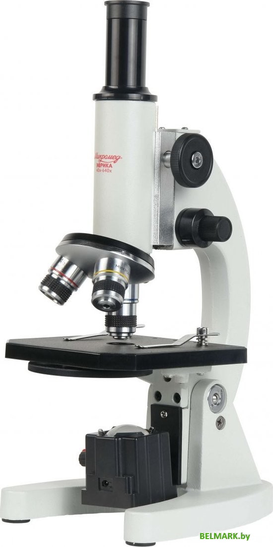 Детский микроскоп Микромед Эврика 40х-640х (зеркало, LED) 28135 - фото