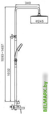 Душевая система Gappo G2499-30 - фото2